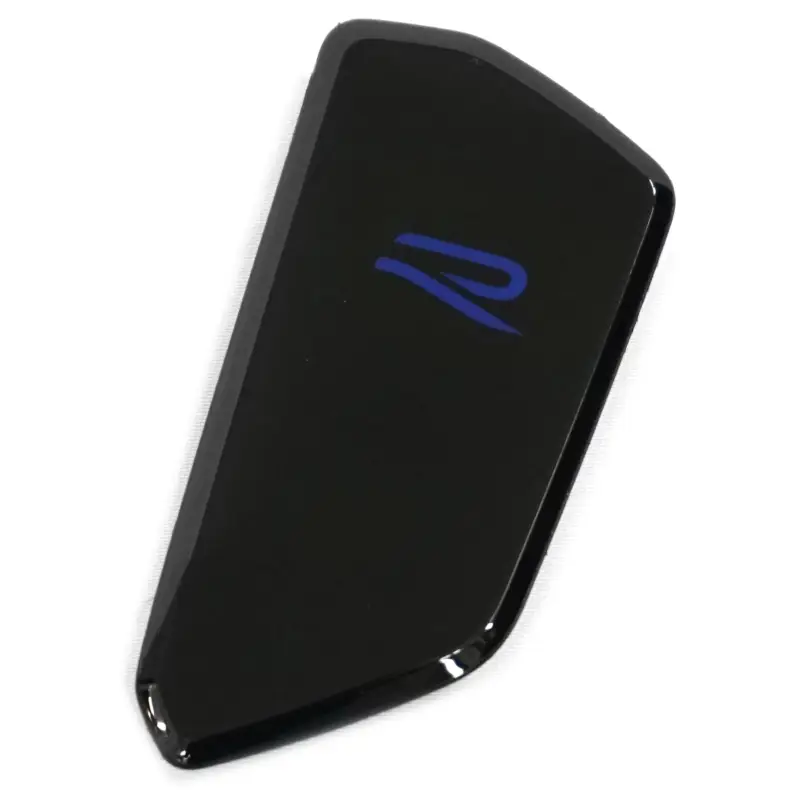 Original VW Golf 8 (5H) Batterieabdeckung R Logo Funkschlüssel Cover schwarz/blau Heißes Angebot