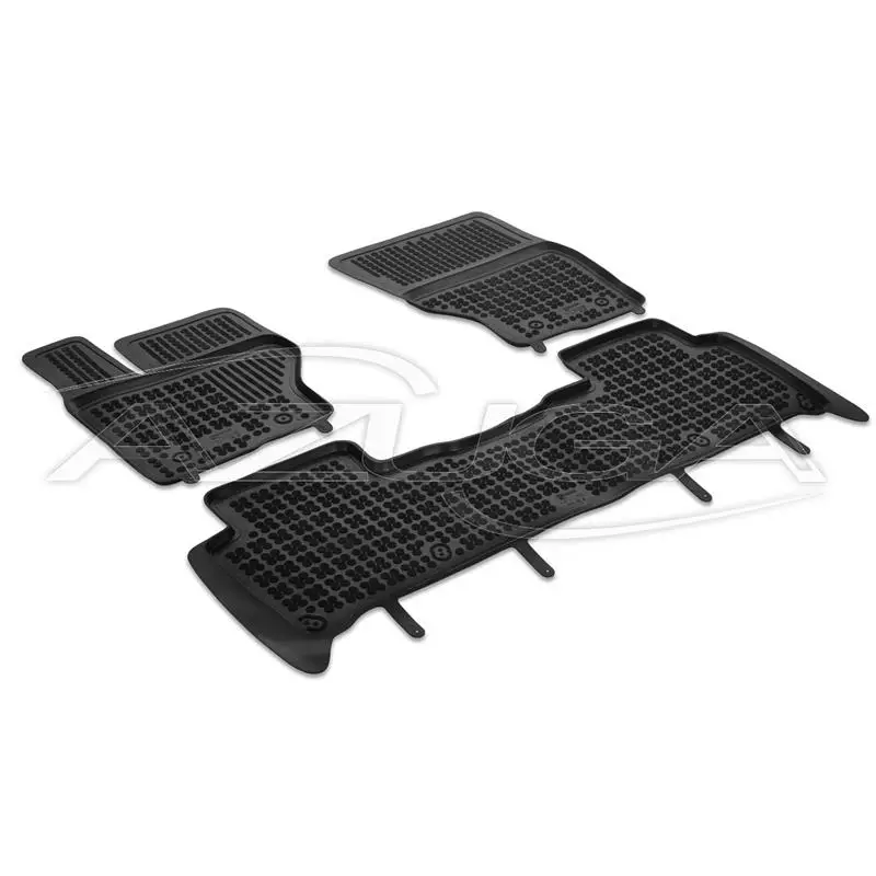 Schneller Versand Hohe Gummi-Fußmatten passend für Land Rover Discovery V ab 4/2017/Range Rover Sport II ab 6/2013