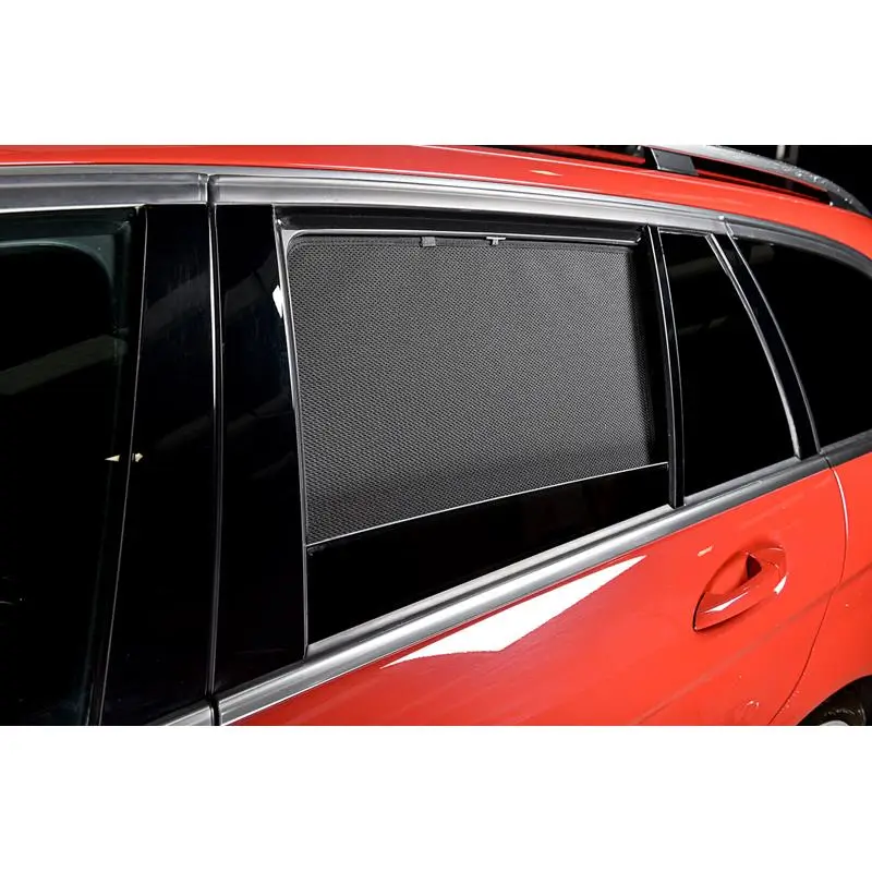 Aktuell Sonnenschutz-Blenden passend für Mercedes C-Klasse T-Modell Kombi (S204) ab 10/2007-8/2014 für hintere Türscheiben