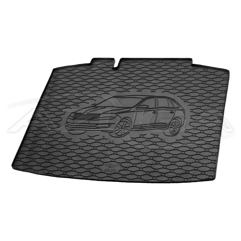 Neu Im Sortiment Gummi Kofferraummatte passend für Skoda Rapid Spaceback ab 2013