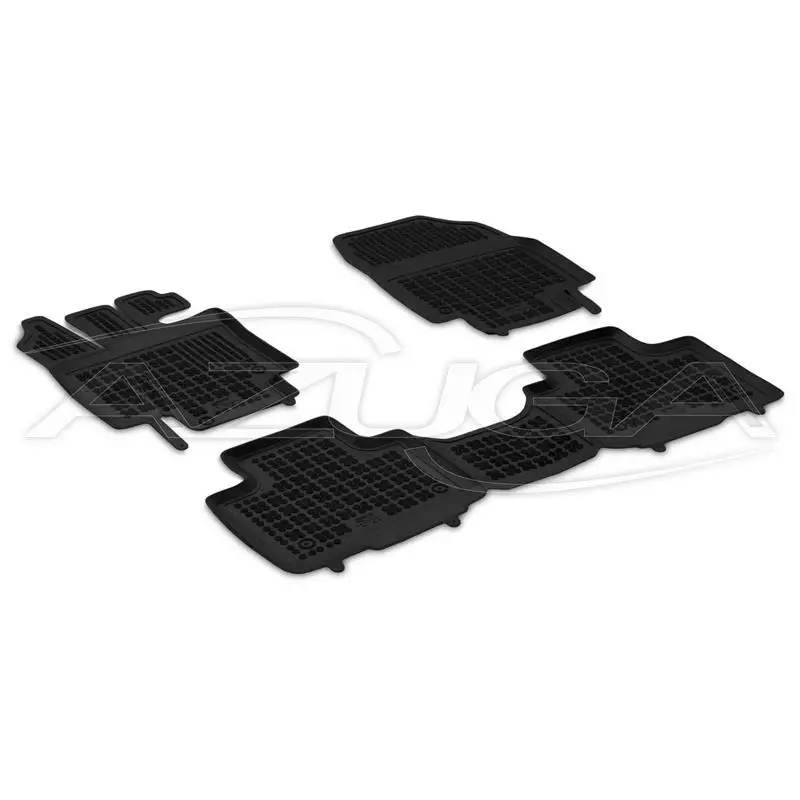 Hohe Gummi-Fußmatten passend für Toyota Highlander ab 2021 3-tlg. Knallerangebot