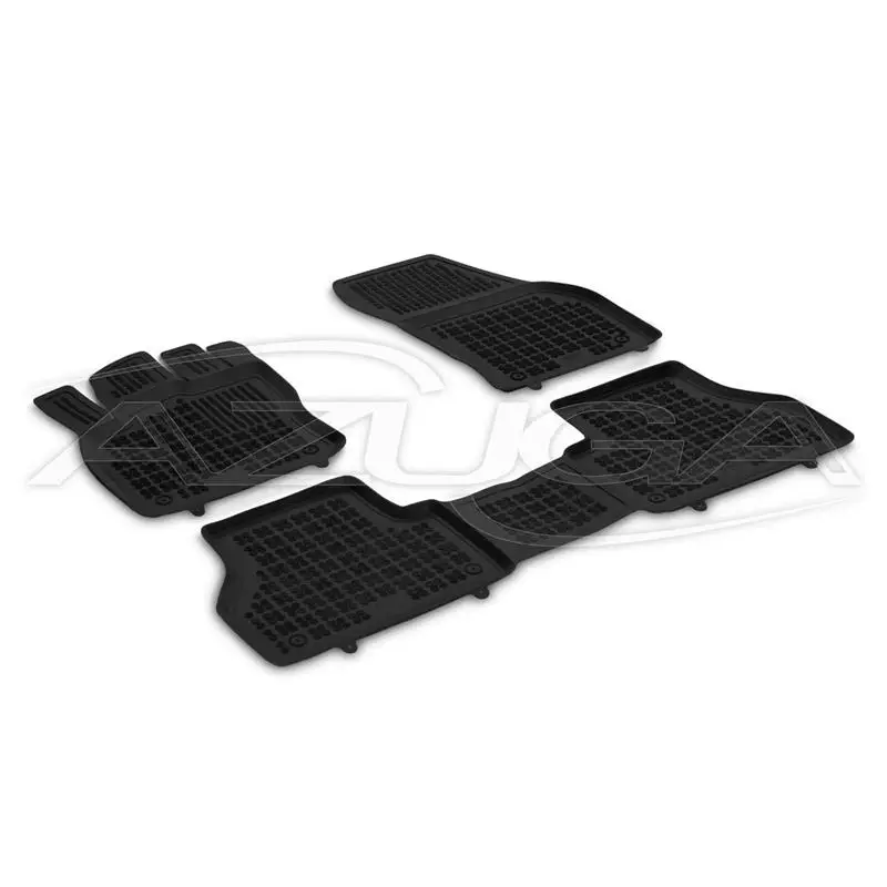 Hohe Gummi-Fußmatten passend für VW Caddy ab 11/2020/Ford Tourneo Connect ab 5/2022 3-tlg. Highlight