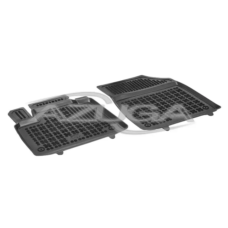 Hohe Gummi-Fußmatten passend für Mercedes Citan Tourer/T-Klasse ab 5/2022/Nissan Townstar Kombi/Renault Kango ab 2021 2-tlg. Bestpreis